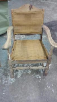 soda arm chair stripped 2